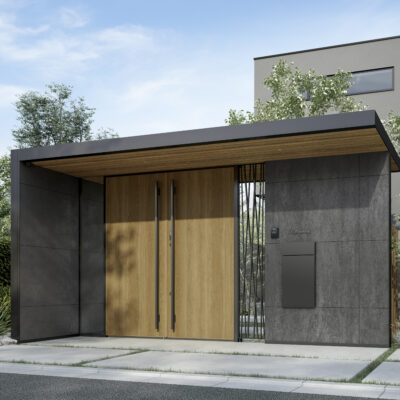 アシンメトリータイプ (開き門扉AH)